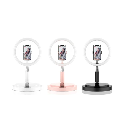 Brightenlux サプライヤー卸売 10 '美容 LED Selfie リングライトメイクアップ照明サークル三脚スタンド LED リングライト Youtube ビデオ用