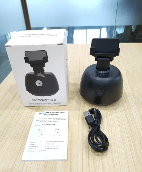 新しい F7 360 顔追跡カメラライブオート Ai 電話ホルダー回転ボディモバイル Selfie スティックスタビライザージンバル