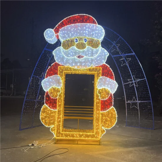 デザイン大型LED照明屋外および屋内装飾クリスマスハロウィンフェスティバル写真撮影2Dセルフィーモチーフライト